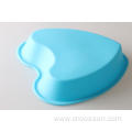 Heart shape silicone baking mold